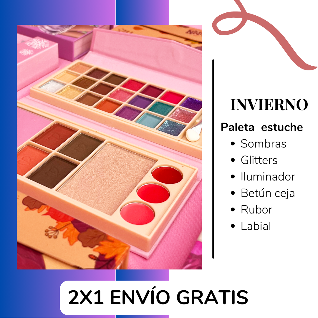 Estuche de Maquillaje 2X1