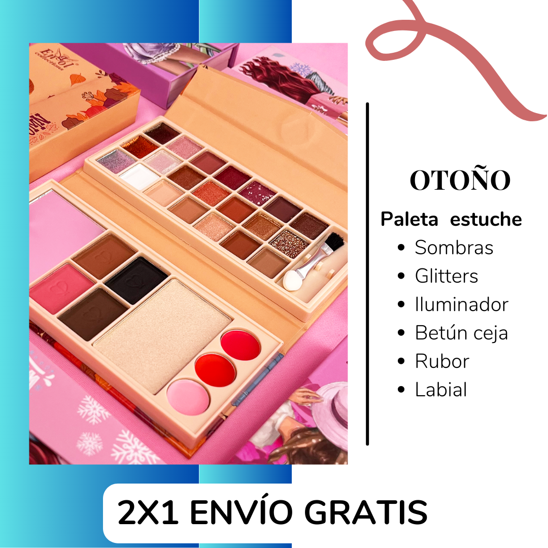 Estuche de Maquillaje 2X1