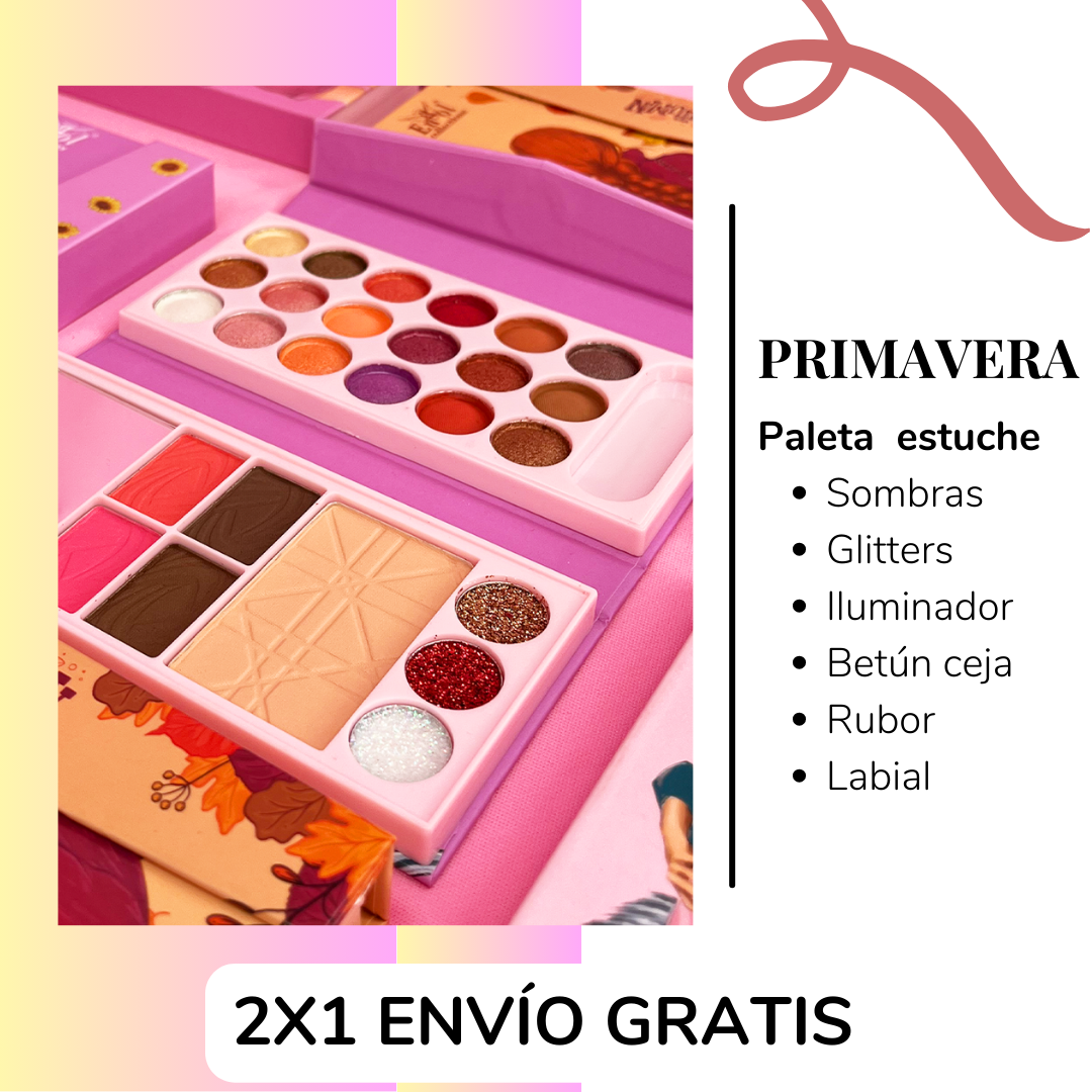 Estuche de Maquillaje 2X1